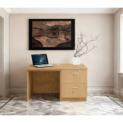 Walshaw Solid Wood Base Computer Desk