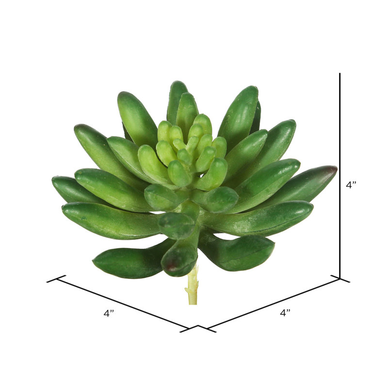 4'' Faux Succulent