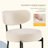 Extendable Dining Table & Chairs Set, Modern Kitchen Table With Seating-323801851-323801850-323801734