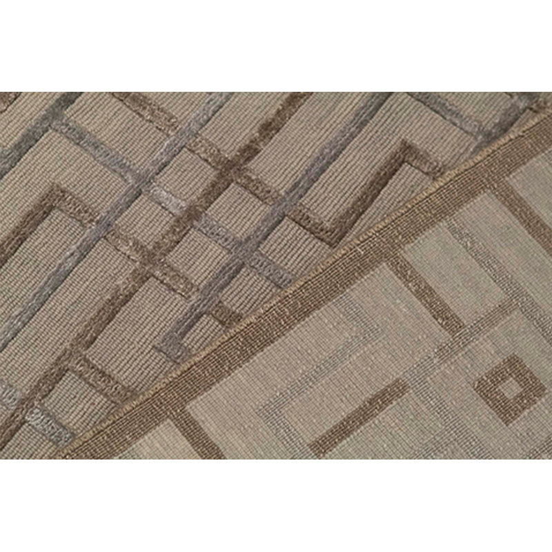 Tapis ivoire et crème noué à la main de haute qualité