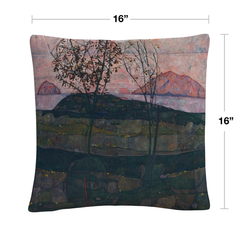 Egon Schiele Throw Pillow