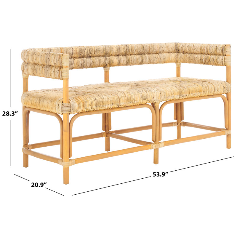 Elexa Banana Weaving Bench