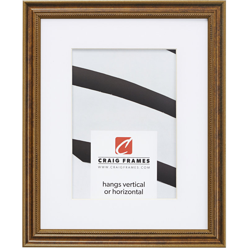 Cadre photo Zeitler, Bronze, 10 po x 12 po emmêlé à 8 po x 10 po