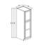Grand garde-manger à 4 portes casain prêt à assembler l 36 po x H 84 po x P 25 po CASAINC-132275224