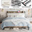 Platform Dangelo With Boucle Headboard, Storage Shelf And Built In Charging, Sturdy And Quiet-270965557
