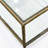 Lalia Modern Hammered Metal 1-Shelf End Table-124538445