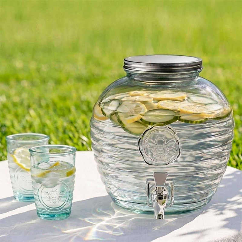 Elyza Bee-My Recycled 270 oz. Beverage Dispenser