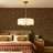 3 - Light Drum Chandeliers Pendants Light