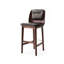 Boyd Upholstered Stool with Solid Wood Frame