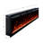 Vibrance 72" Recessed or Wall Mounted Electric Fireplace Heater, Multi-Flame Colors, Voice Assistant Compatible - Crystals Only-116467326-102270342
