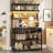 Gavien 35.4'' Metal Standard Baker's Rack with Microwave Compatibility-68134910