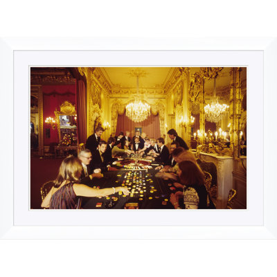 Getty Images, "Casino Life," Slim Aarons, January 1, 1978 Framed Print by Slim Aarons