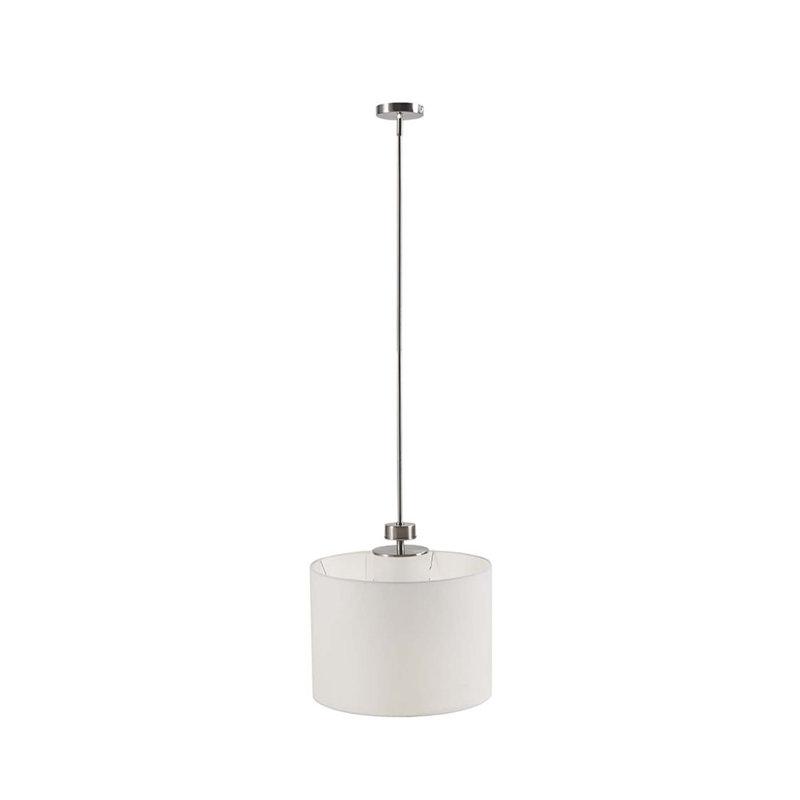 Pacific Metal Pendant with Drum Shade