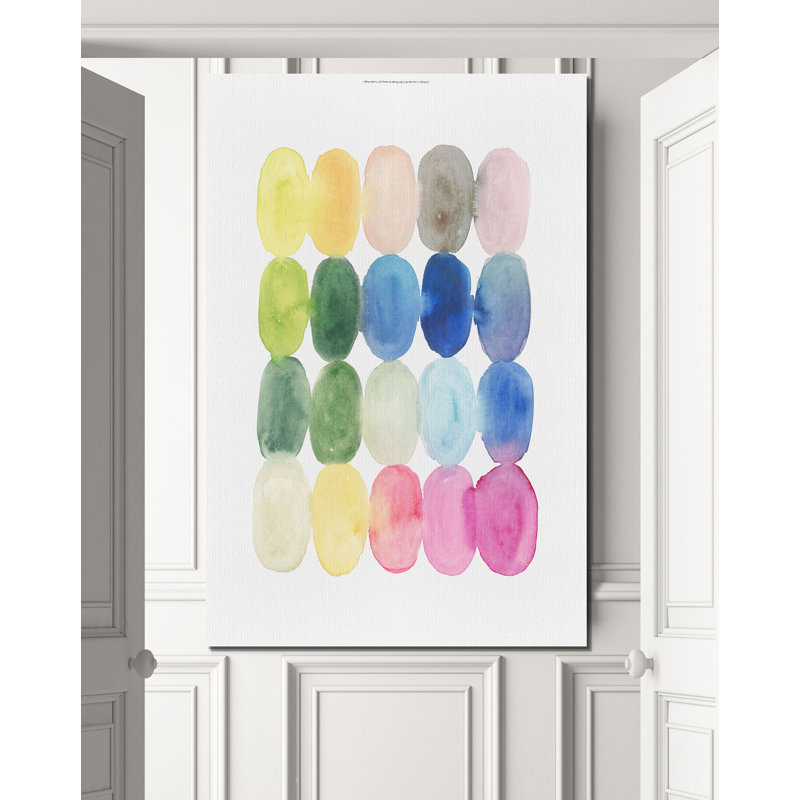 « color fusion ii », reproduction, H 48 po x l 32 po x P 1,5 po, Toile tendue