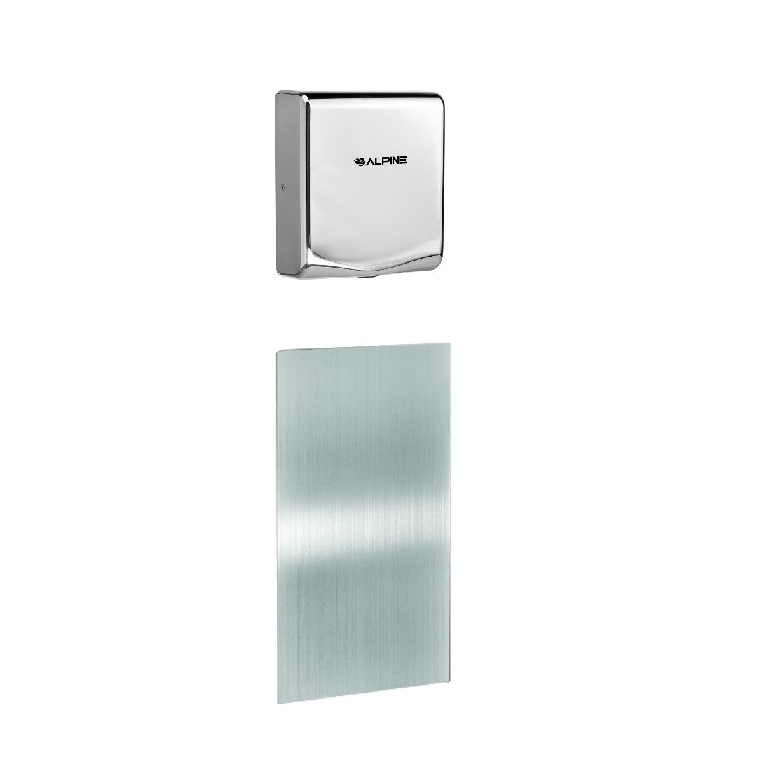 Willow Commercial High Speed Automatic Electric Hand Dryer with Wall Guard Alpine Industries