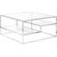 Yerkes Frame Coffee Table with Storage