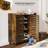 24 Pair Shoe Storage Cabinet
