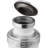 Decorative Miniature Keepsake Memorial Urns, White and Silver