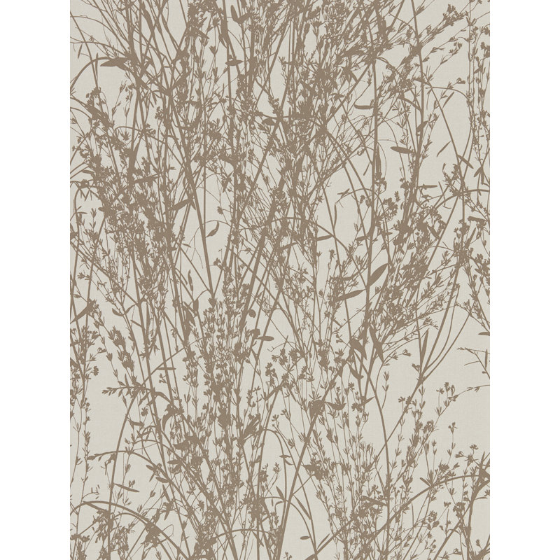 Meadow Canvas Wallpaper, Gliver/Linen