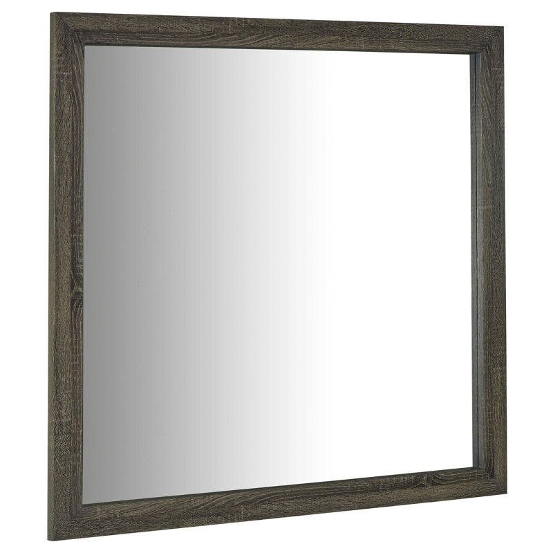 Elegant Design - Fiach Dresser Mirror Brown Oak
