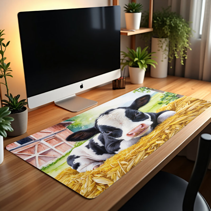 Polyester Desk Pad, 31.5x15.5