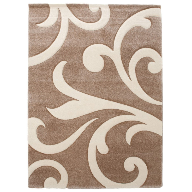 Floral Hand Woven Area Rug, Rectangle 140 x 190cm