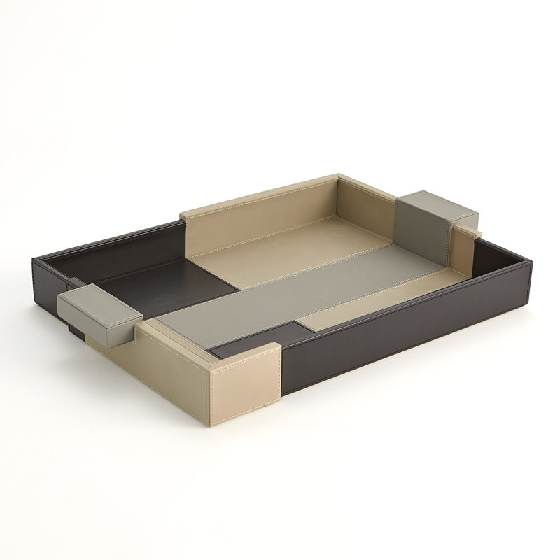 Piet Tri-Colour Coffee Table Tray