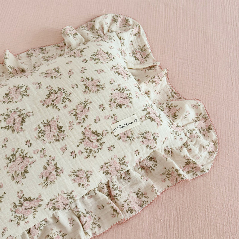 Taie d'oreiller mignonne en coton pour enfants