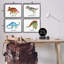  Ensemble de 4 giclées éducatives de dinosaures éducatifs par Brett Blumenthal-1784626539-1784626536