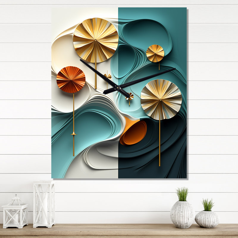 Horloge murale Secrets Of Desire, H 32 po x l 16 po x P 1 po