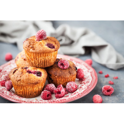 " Delicious Raspberry Muffins "