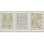 «Classical Artwork», œuvre d'art du musée William Morris, photos murales botaniques florales classiques, impression sur toile, 3 pièces-119385124-90975262-90975264
