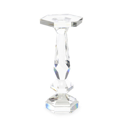 Table martini en cristal taillé