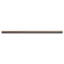 Straight Line 10" x 0.25" Metal Liner Tile Trim in White Bronze