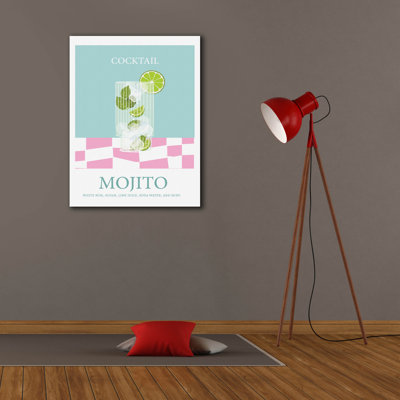  «Mojito Drink» par Arctic, art mural sur toile, 26 po x 34 po