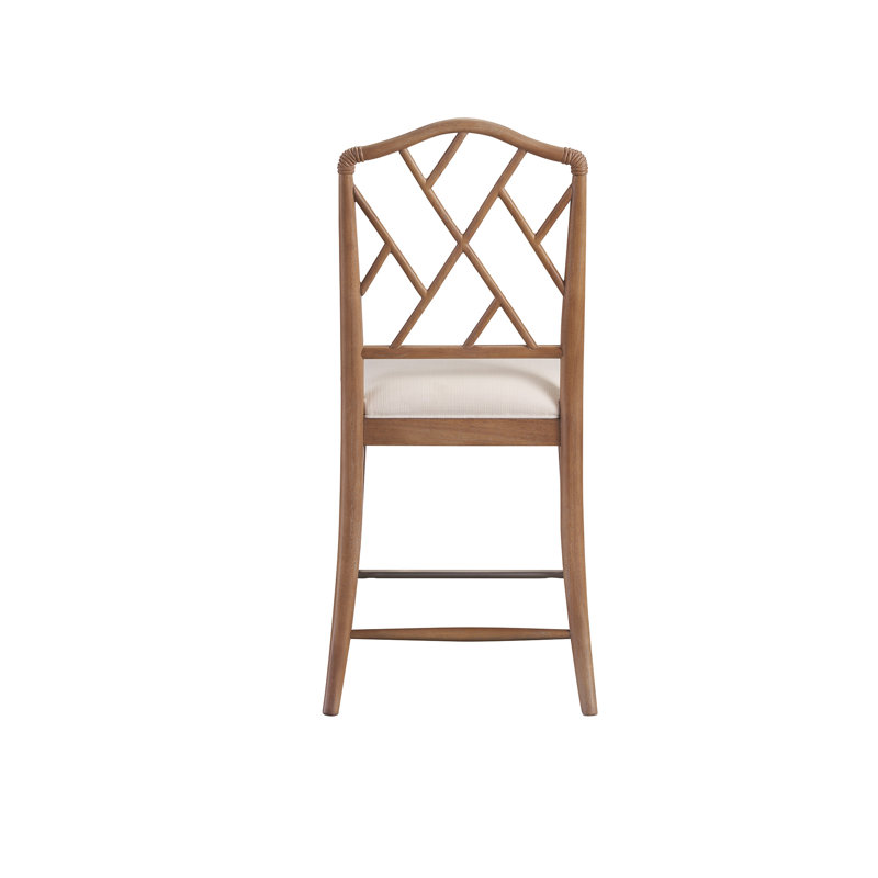 Solid Wood Counter Stool, Brown, Counter Stool (30” Seat Height)