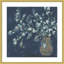 «Midnight Indigo Blooms I» par June Erica Vess, reproduction d'art encadrée sur bois-109724962