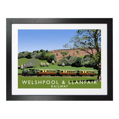 'Welshpool Llanfair' by Richard O'Neil - Print
