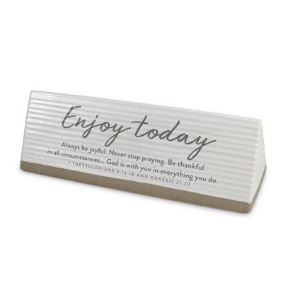 Rappel de table Enjoy Today H 2,25 po