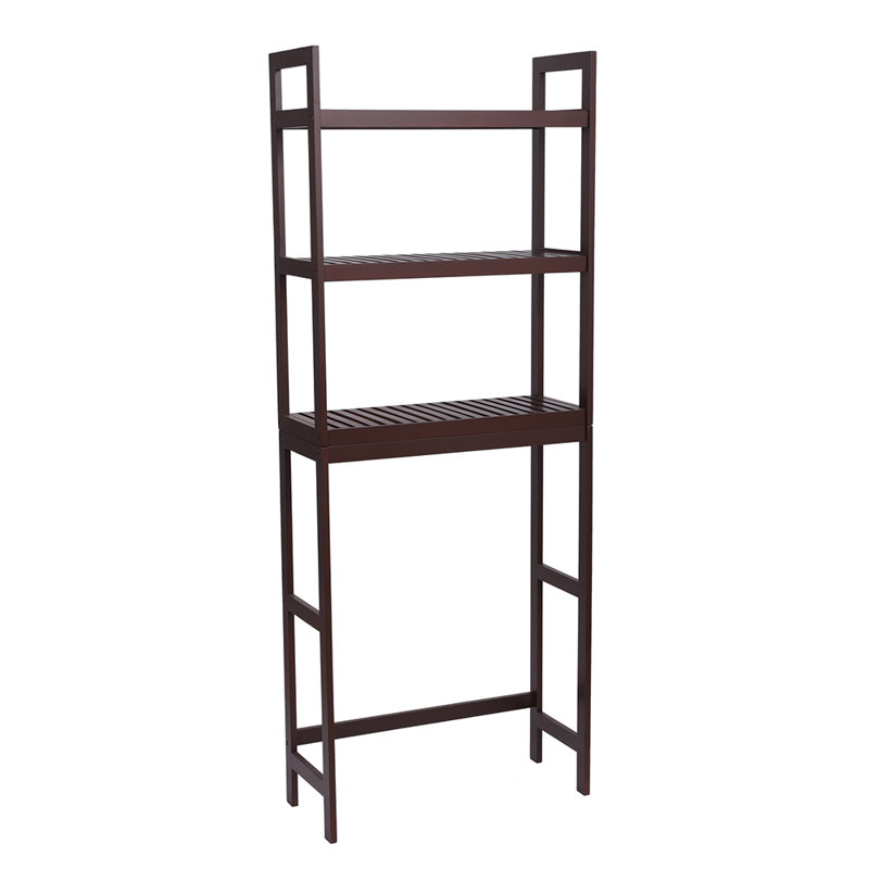 Bryani Steel Freestanding Bathroom Shelves, Brown