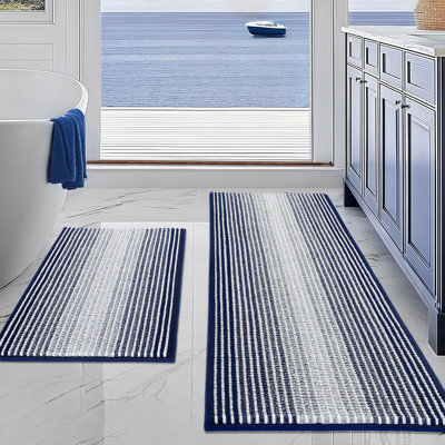 Soft Shaggy Absorbent Non-Slip Bath Mat