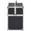 Birgir Make-up Case 38 x 23 x 34 cm Black Aluminum