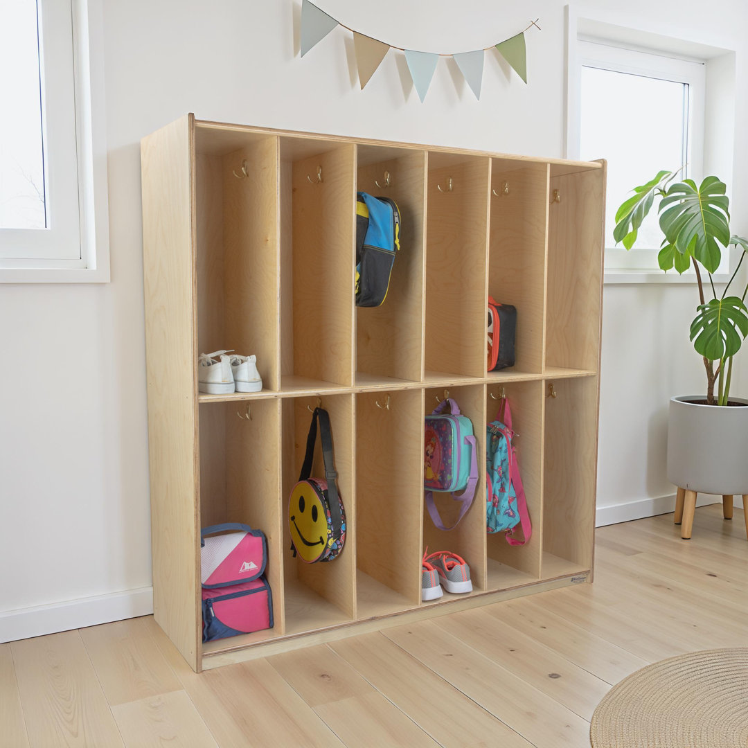 Twelve Section Locker Wood Designs