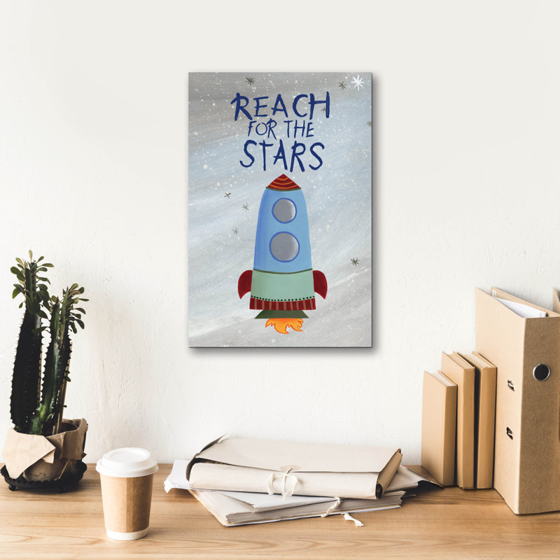 «Futur Space Explorer Collection B» par Regina Moore, art mural sur toile, H 18 po x l 12 po x P 0,75 po