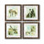 On Second Thought - Ensemble de 4 peintures sur toiles encadrées-588062649-588062655