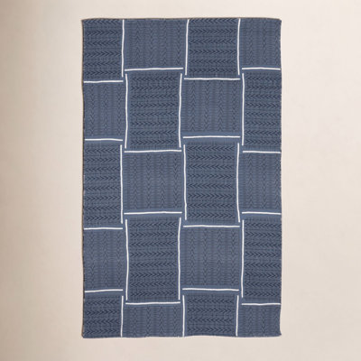 Plaid Outdoor Rug