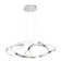 Knutsford Geometric Dimmable LED Chandelier With White Acrylic Diffuser