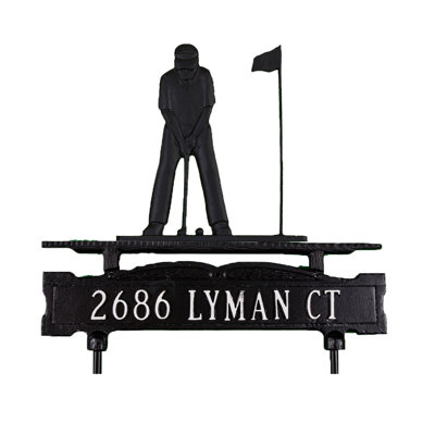 1-Line Lawn Address Sign