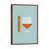 Classic Brown Wood Framed Canvas