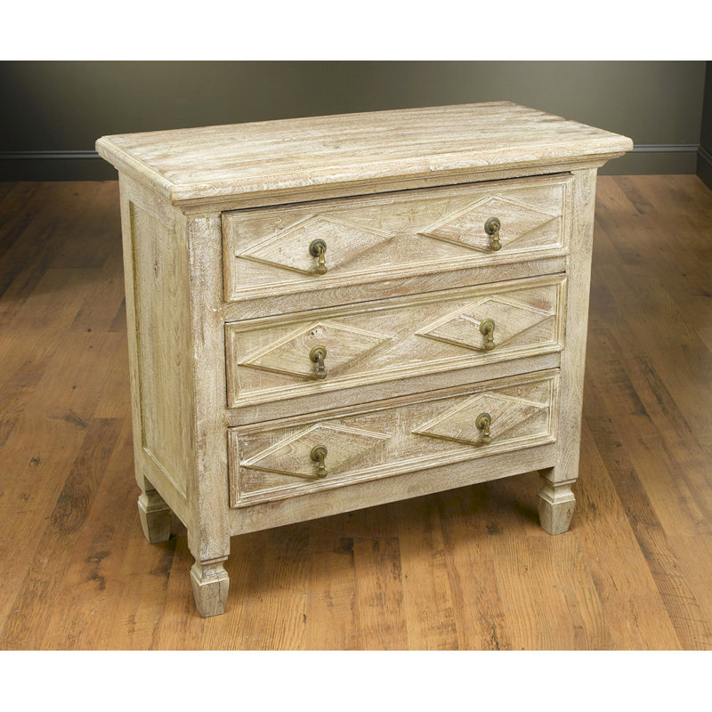 3-Drawer Accent Chest